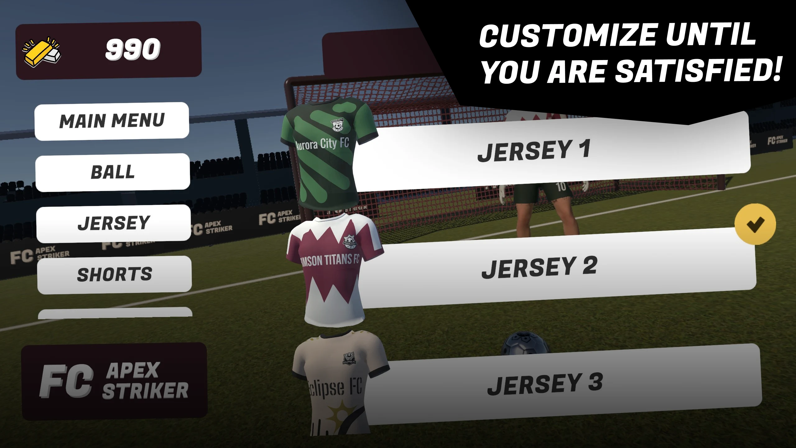 Football Club Apex Striker screenshot